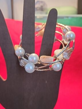 Memory Wire Or Wrap Bracelet,  Costume Jewelery.